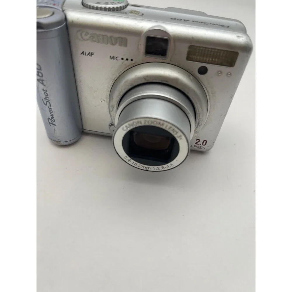 Canon PowerShot A60 2.0MP Digital Camera For Parts LCD Issue